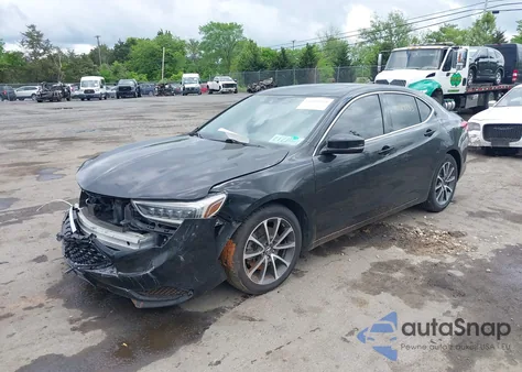 2018 Acura Tlx из США, поврежденный, VIN 19UUB2F35JA009413